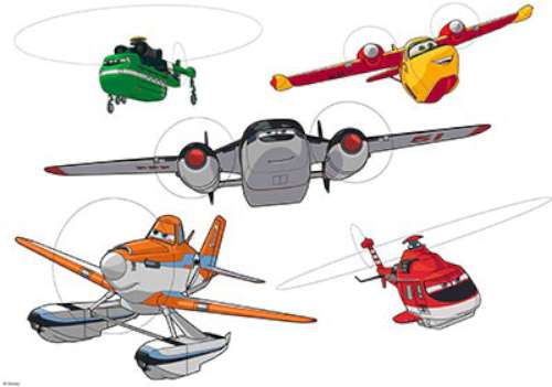 Disney Planes Edible Icing Image Character Sheet - Click Image to Close